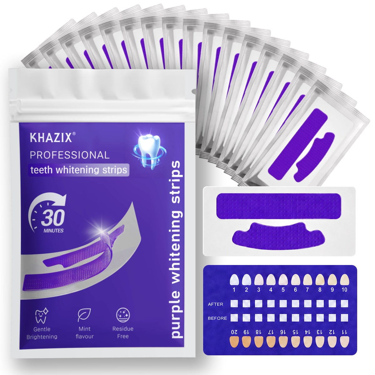 7PCS Teeth Whitening Strips fo - Teeth Whitening Strips Permanent ulasan dan harga