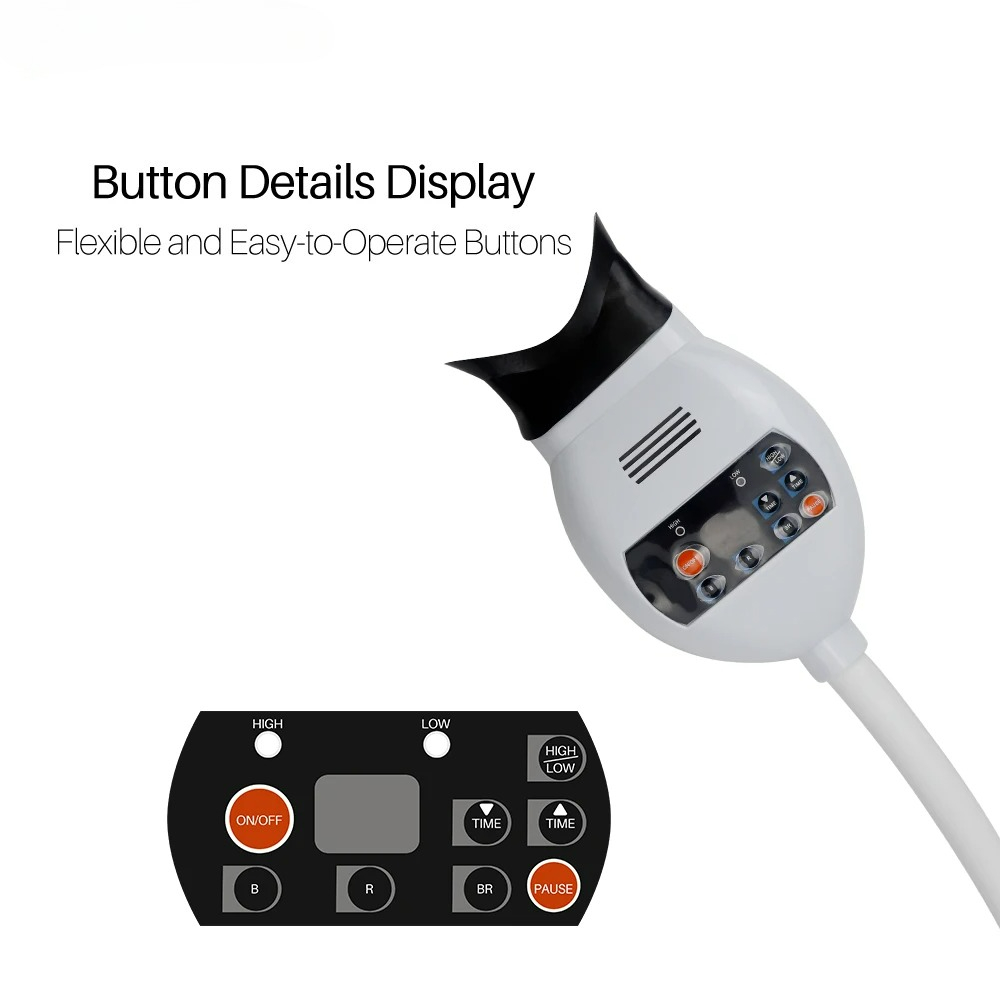 Adjustable 3 Colors LED Teeth  - Teeth Whitening Usa ulasan dan harga