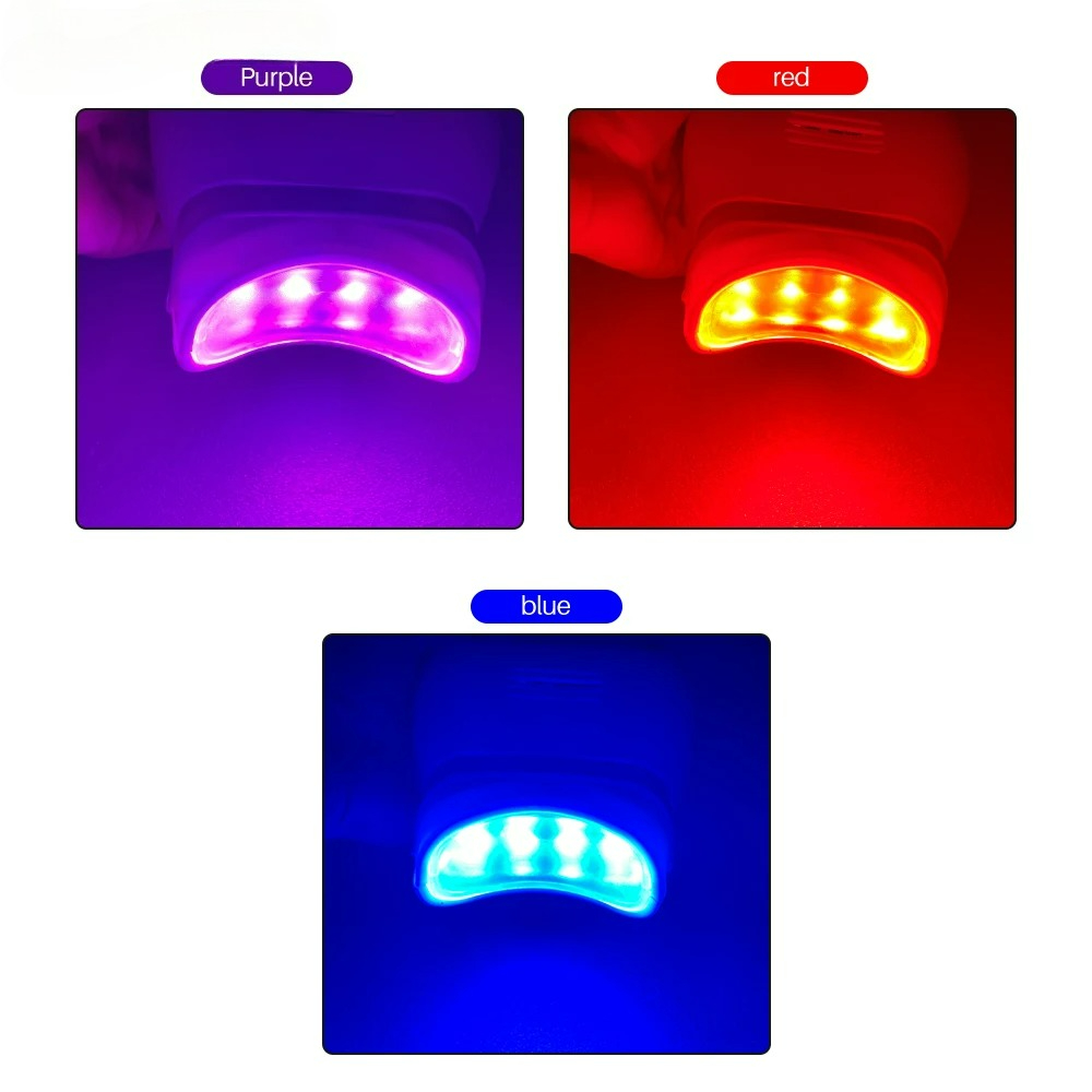 Adjustable 3 Colors LED Teeth  - Teeth Whitening Usa ulasan dan harga