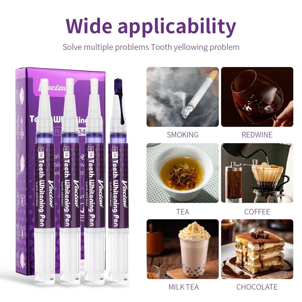 Vaclav V34 Purple teeth whiten - Teeth Whitening Doctor ulasan dan harga